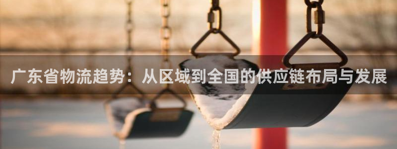 ,优游国际如何看计划：广东省物流趋势